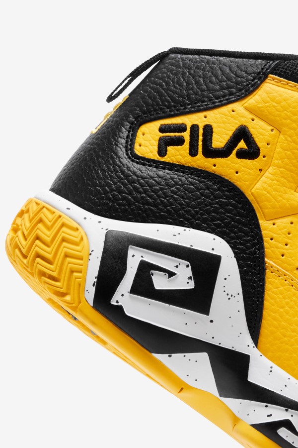 Lemon/Black/White Little Kids\' Mb Fila