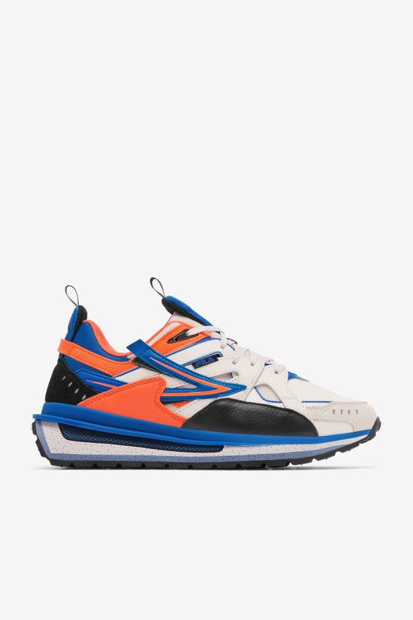 White/Black/Blue Men's Sandenal Fila