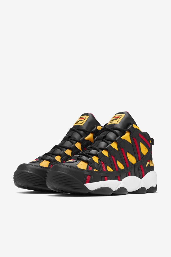 Lemon/Black/Red Men\'s Stackhouse Spaghetti Fila