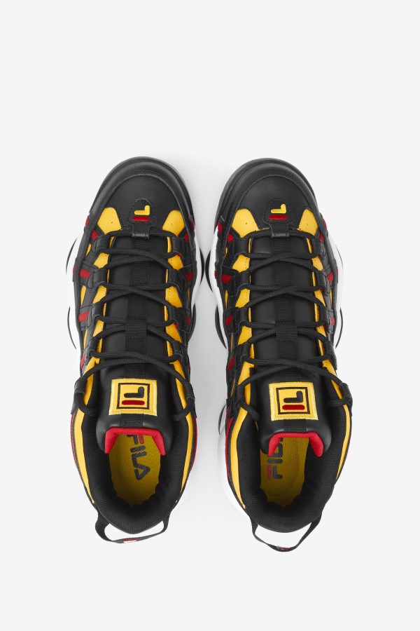 Lemon/Black/Red Men\'s Stackhouse Spaghetti Fila