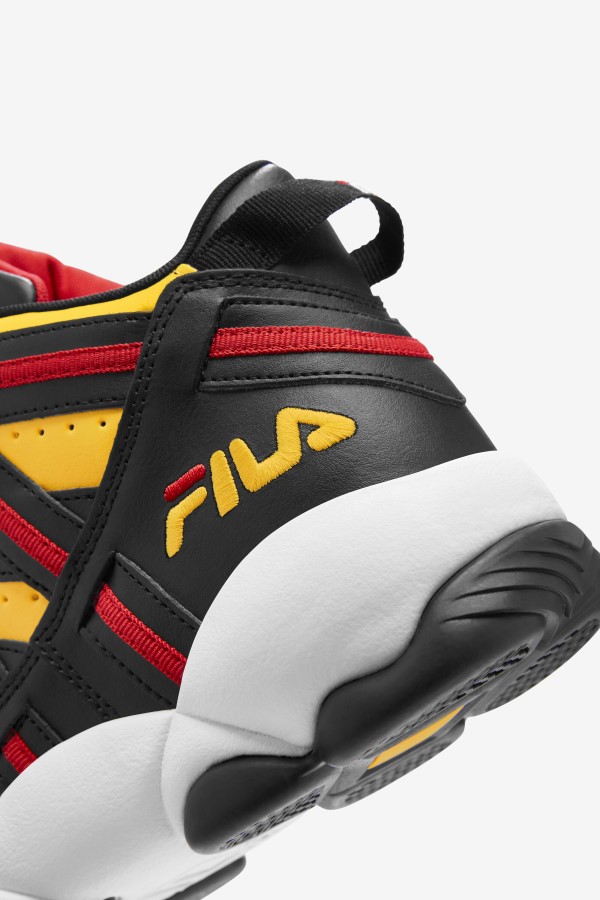 Lemon/Black/Red Men\'s Stackhouse Spaghetti Fila