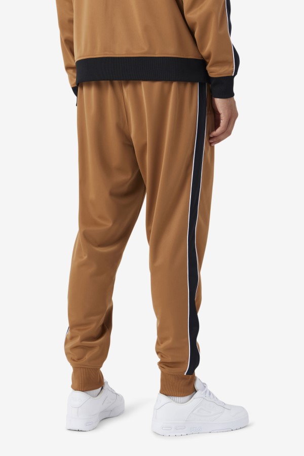Tobacco Brown/White 2Pac Track Pant Fila