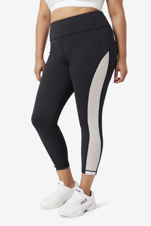 Forza Contrast 7/8 Leggings Fila Black/White