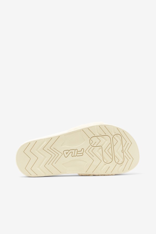 Cream/Navy/Red Fila Women\'s Fuzzy Drifter