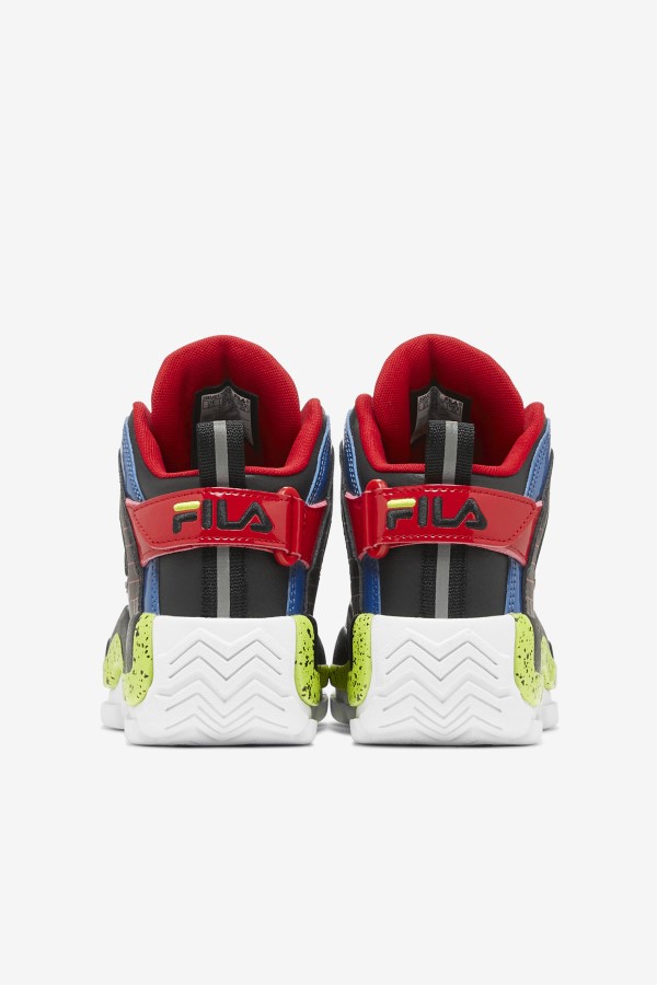 Big Kids\' Grant Hill 2 Black/Blue/Red Fila