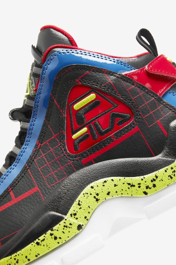 Big Kids\' Grant Hill 2 Black/Blue/Red Fila