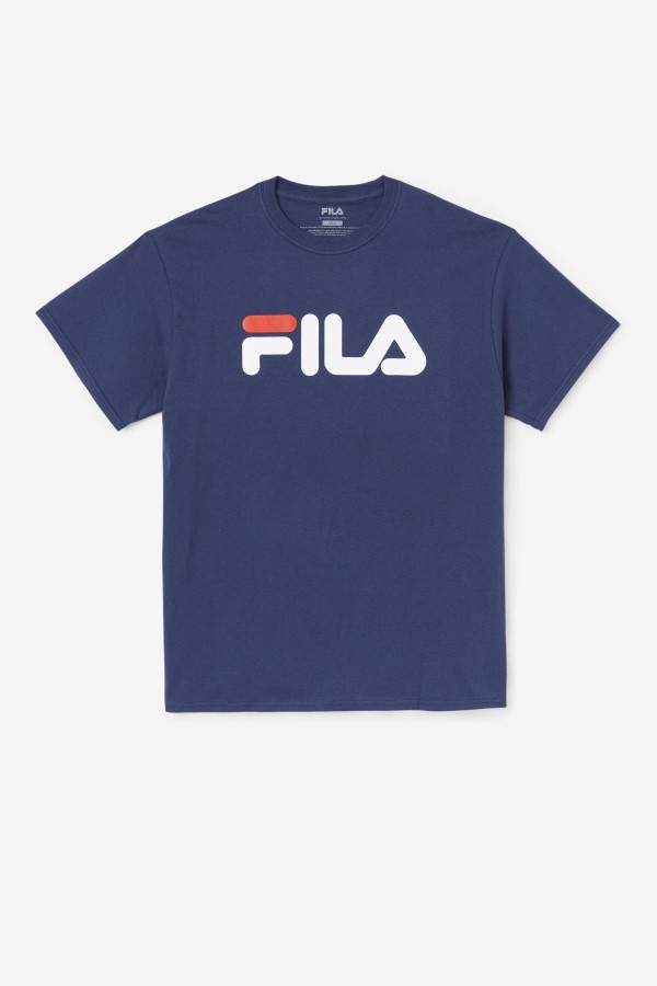 Navy/White/Red Men's Logo Tee Fila
