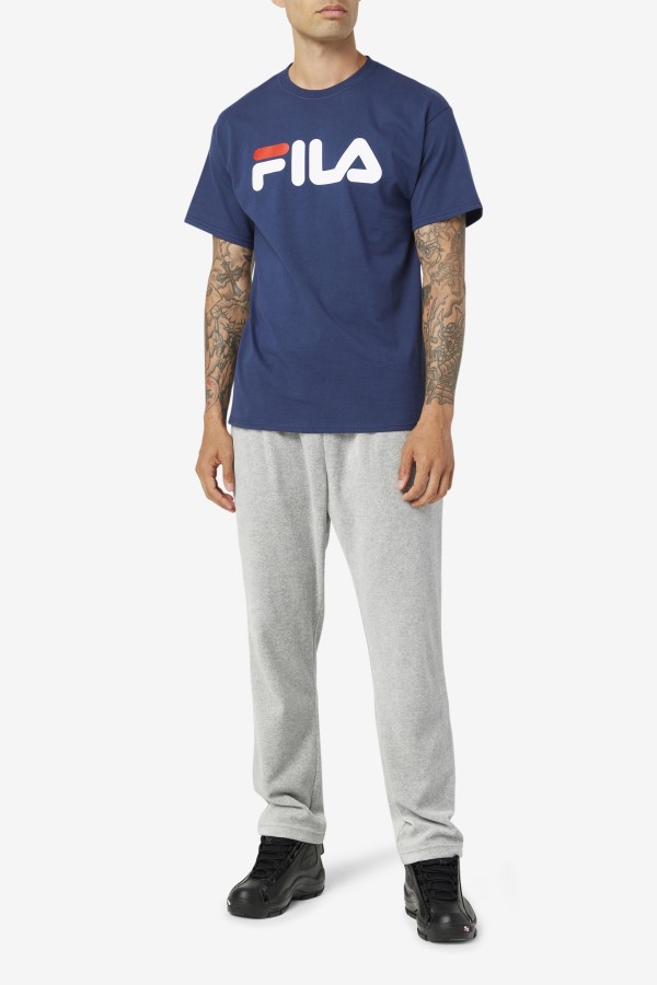 Navy/White/Red Men\'s Logo Tee Fila