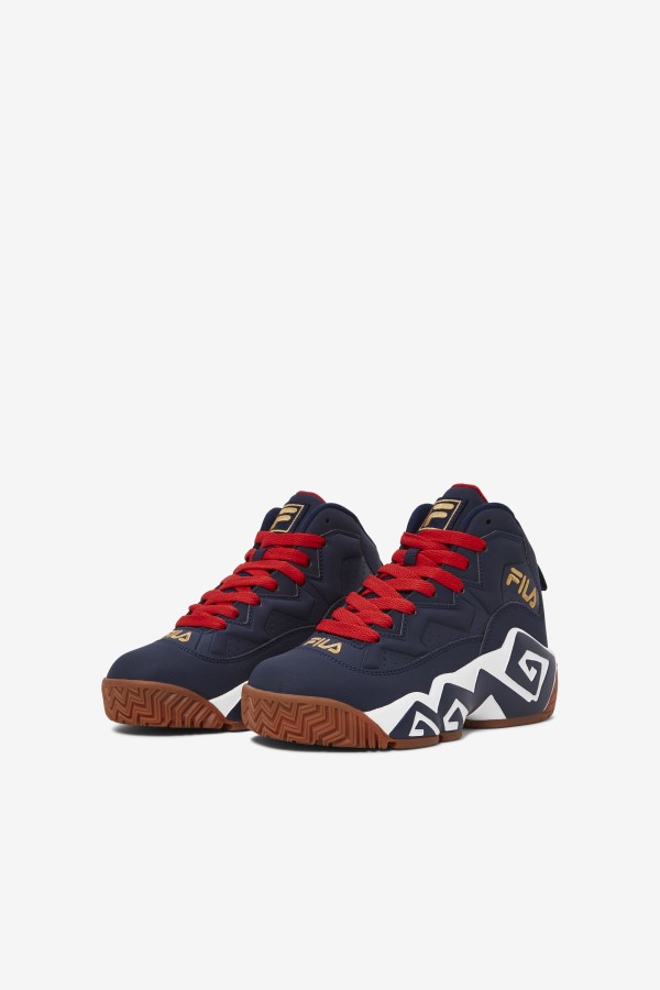 Navy/White/Metallic Gold Fila Little Kids\' Mb