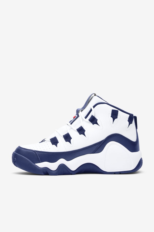 Fila Men\'s Grant Hill 1 White/Navy/Red