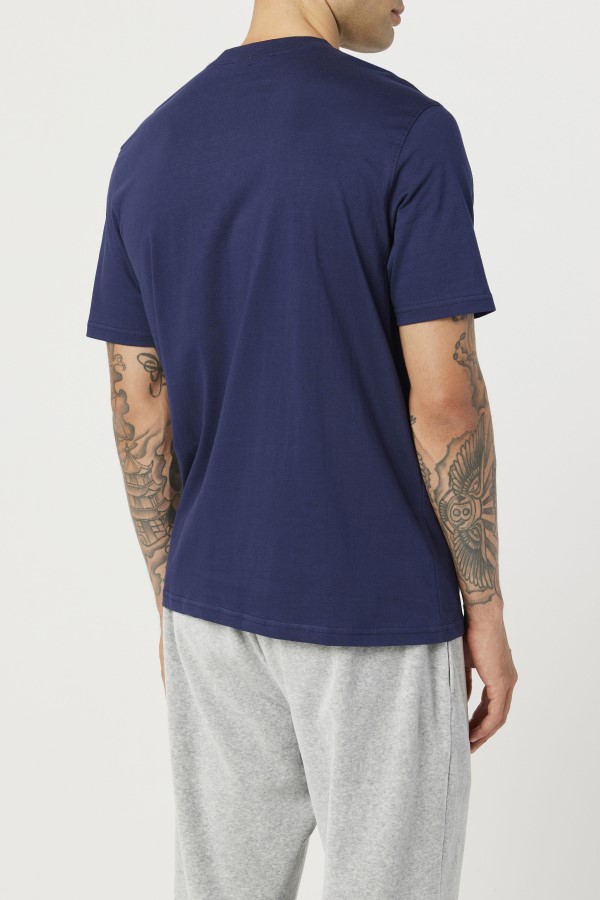 Navy/White/Red Fila borough tee