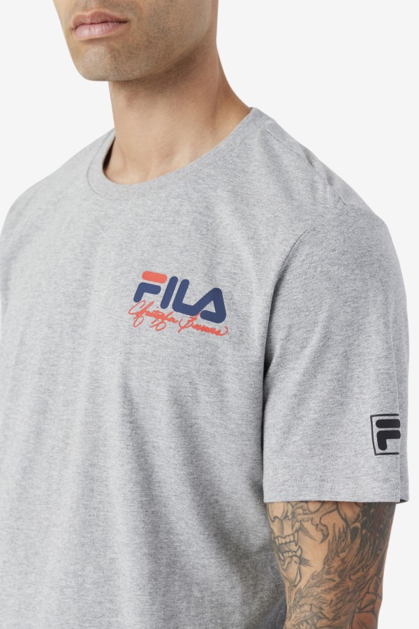 Heather Grey Bevans Park Graphic Tee Fila