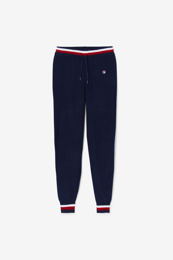 Frankie Knit Pant Fila Navy/Red/White