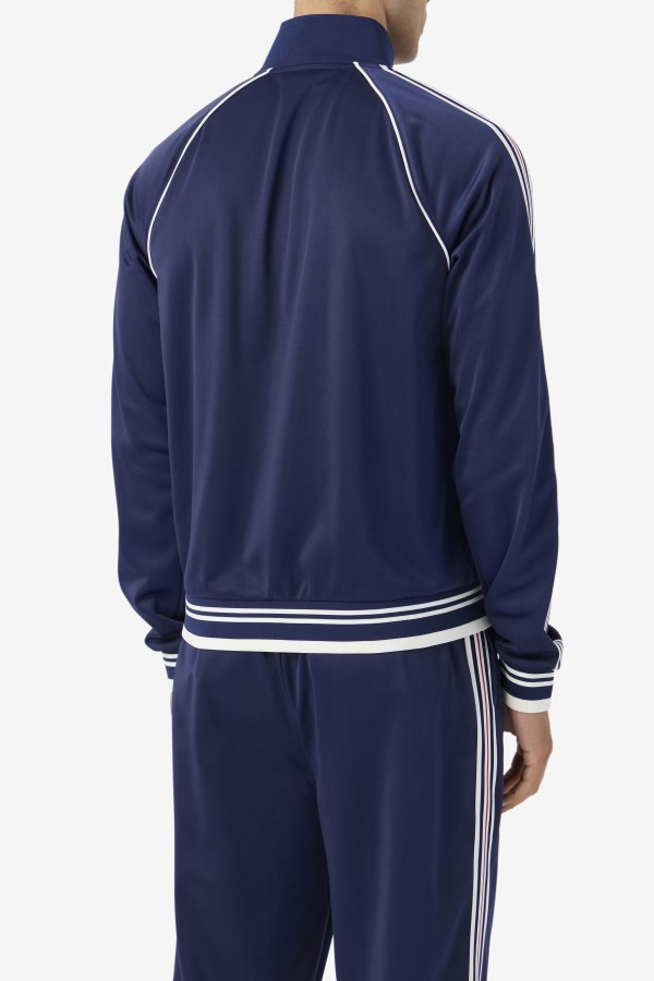 Fila Lavin Track Jacket Navy/Egret/Red