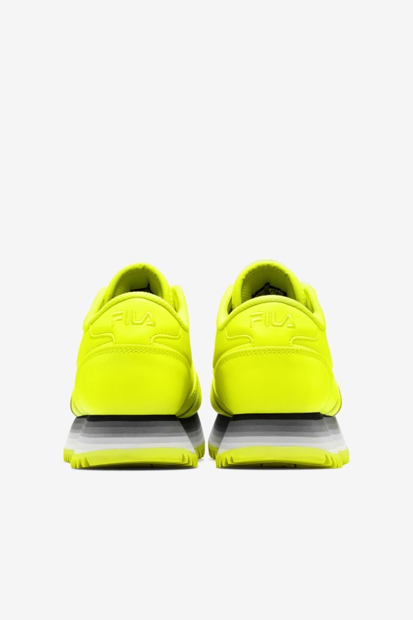 Women\'s Orbit Stripe Fila Yellow/Black/Brilliant White