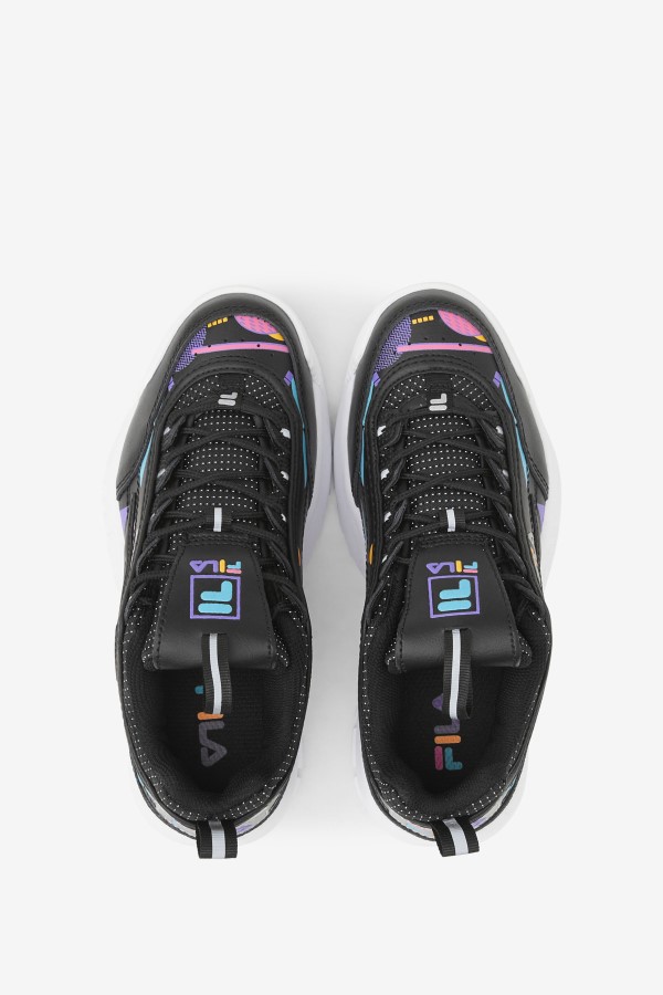 Fila Big Kids\' Disruptor 2 Premium Black/Bubblegum/White