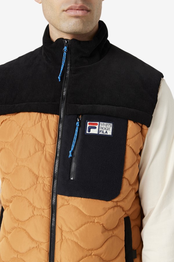 Adobe/Black Fila Crag Vest