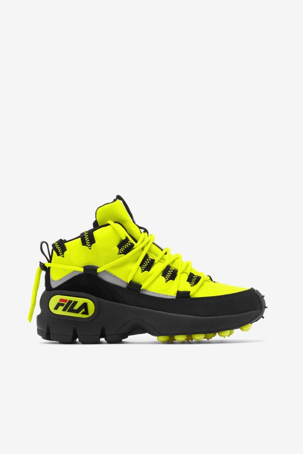 Yellow/Black/Red Women\'s Grant Hill 1 x Trailpacer Fila