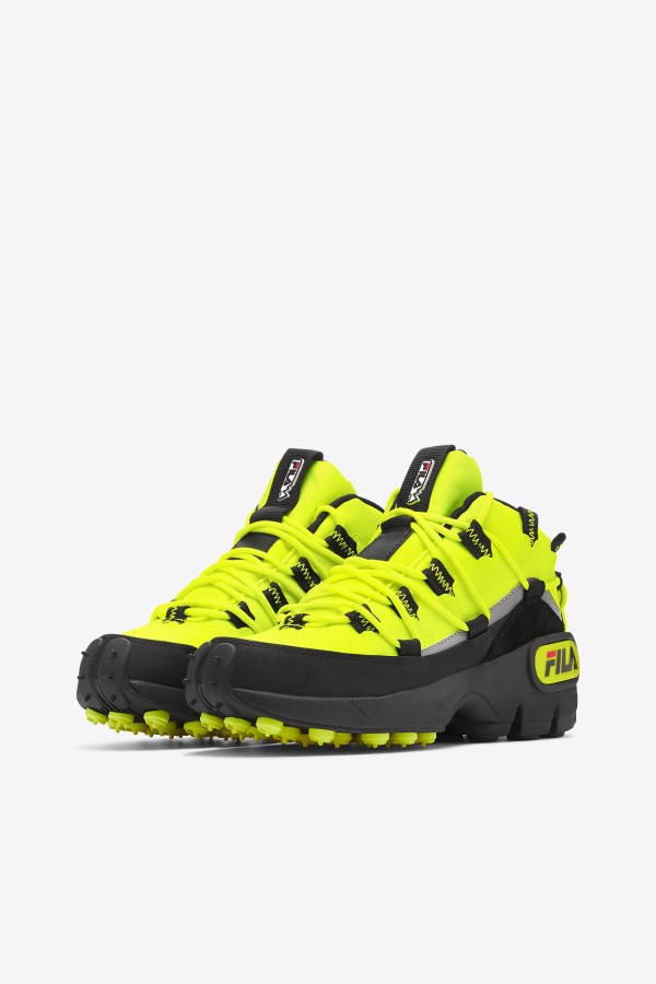 Yellow/Black/Red Women\'s Grant Hill 1 x Trailpacer Fila