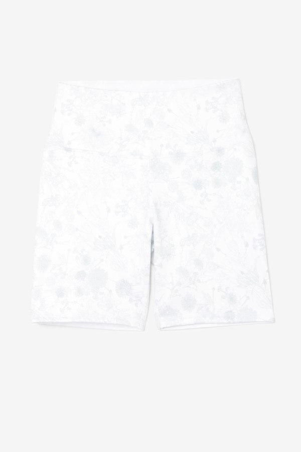 White/Lucent White Amirra Reversible Bike Short Fila