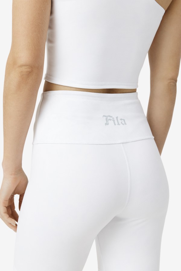 White/Lucent White Amirra Reversible Bike Short Fila
