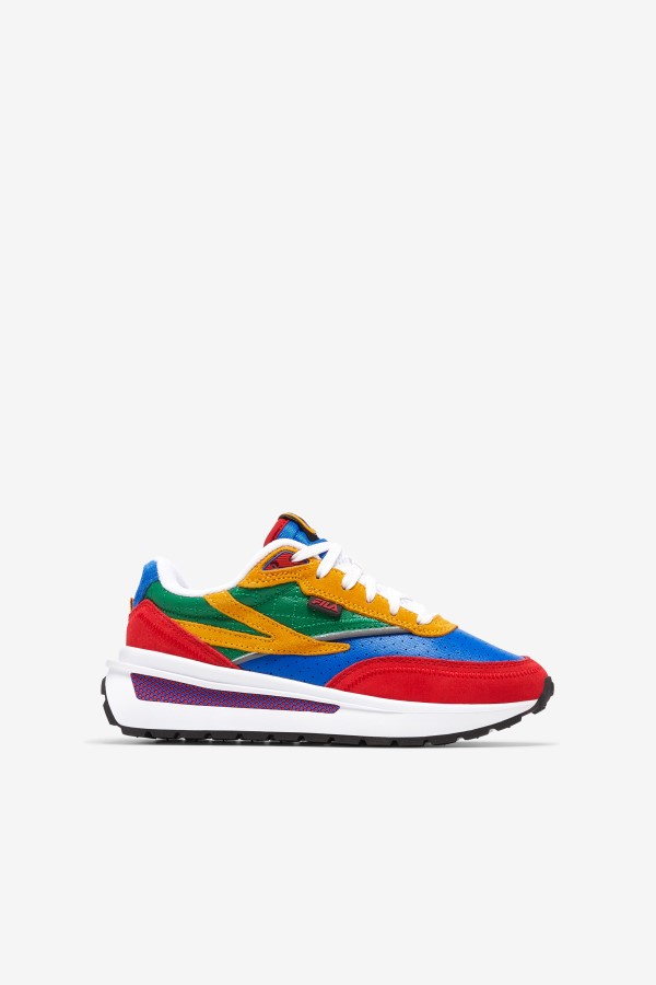 Blue/Red/Amazon Big Kids' Renno Premium Fila