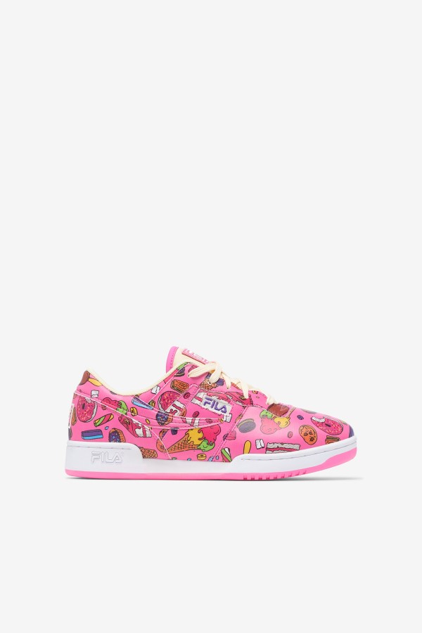 Sugar Plum/Purple/Lemon Fila Big Kids' Original Fitness