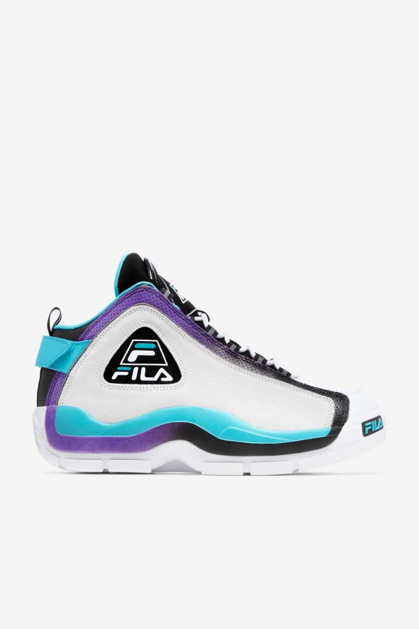 White/Blue/Purple Fila Men's Grant Hill 2