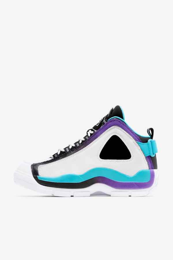 White/Blue/Purple Fila Men\'s Grant Hill 2 Special