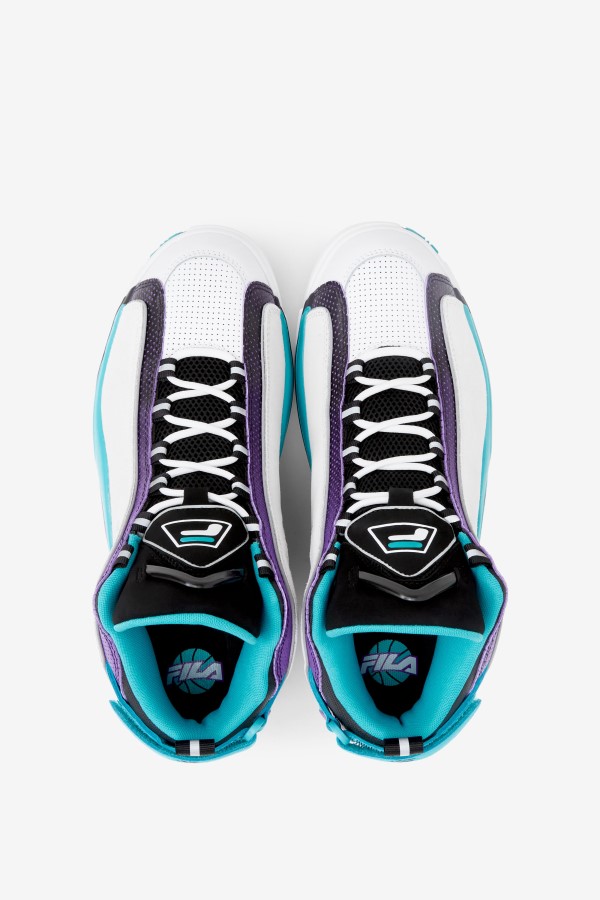White/Blue/Purple Fila Men\'s Grant Hill 2 Special