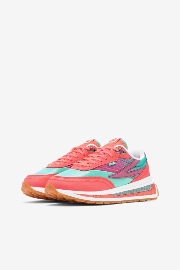 Women\'s Renno Cockatoo/Fiery Coral/Malaga Fila