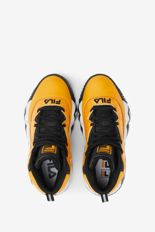 Lemon/White/Black Big Kids\' Mb Night Walk Fila