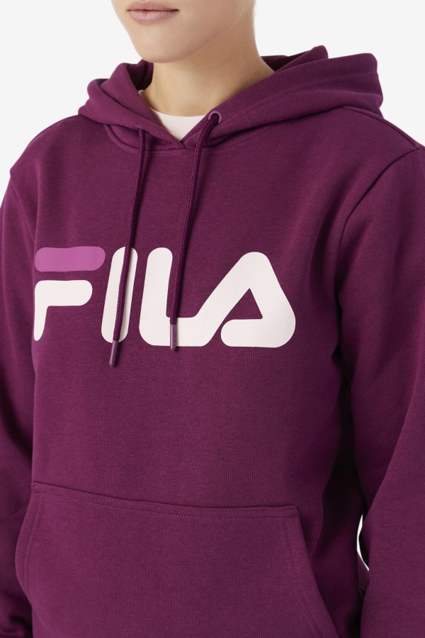 Lucy Hoodie Fila Grape Wine/Potpourri/Rouge