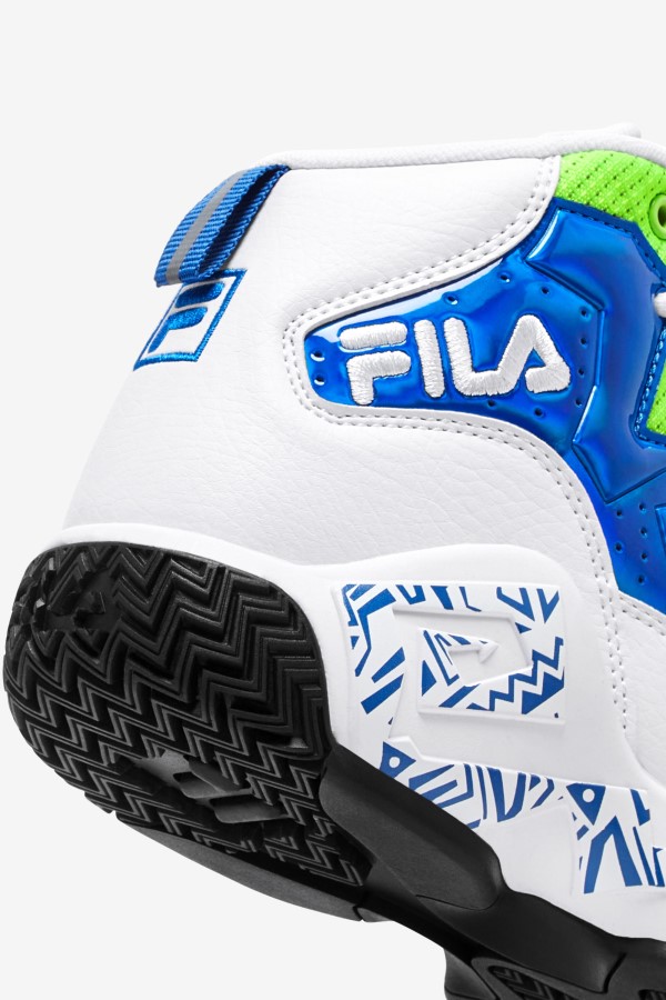 Little Kids\' Mb Night Walk Fila White/Blue/Green