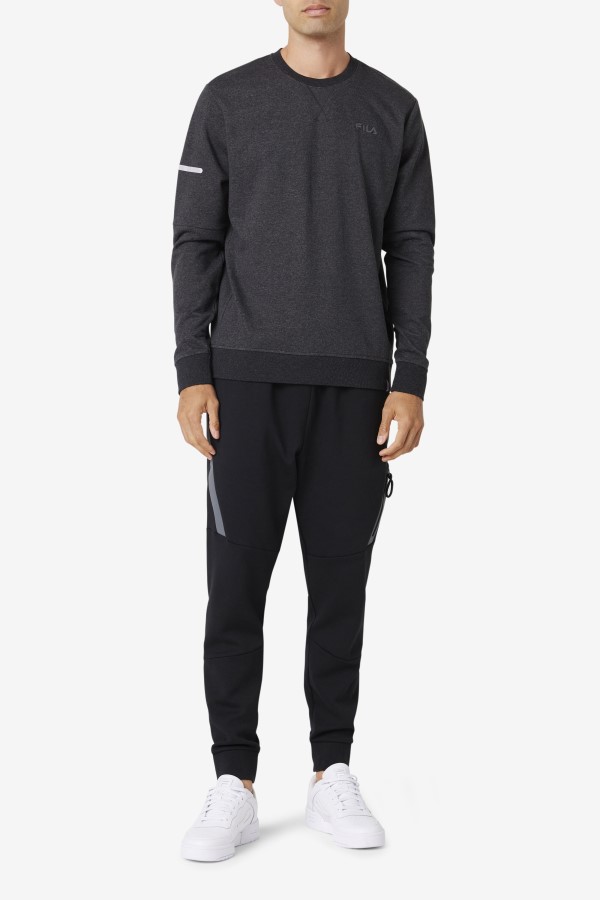 Commuter Crew Fila Black Heather