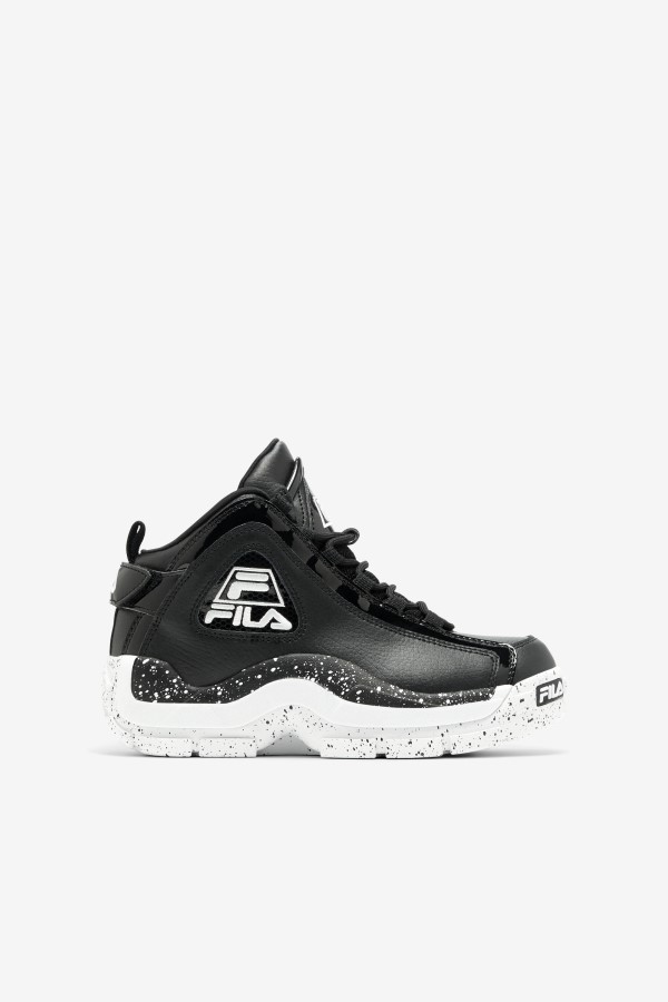 Black/White Fila Little Kids' Grant Hill 2