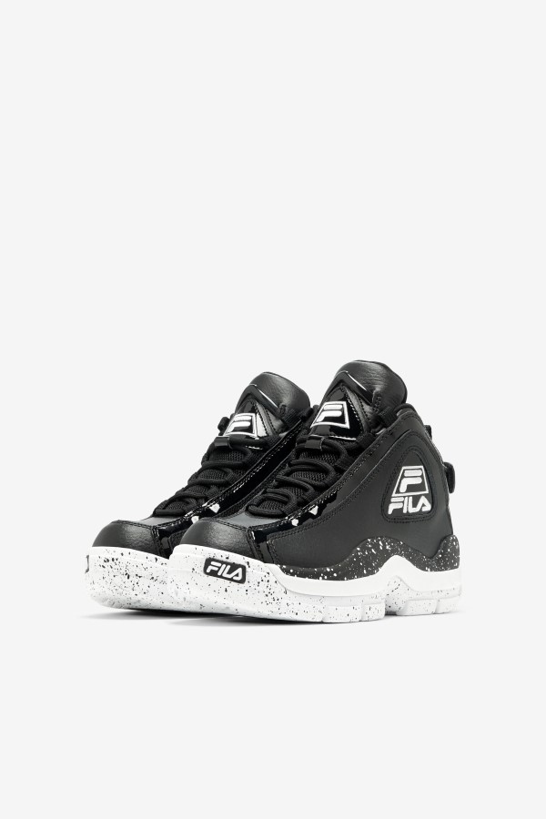 Black/White Fila Little Kids\' Grant Hill 2