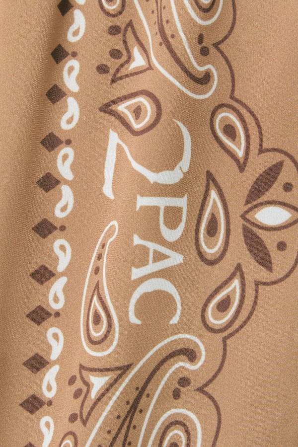 2Pac Bandana Print Boxer Fila Tobacco Brown/White