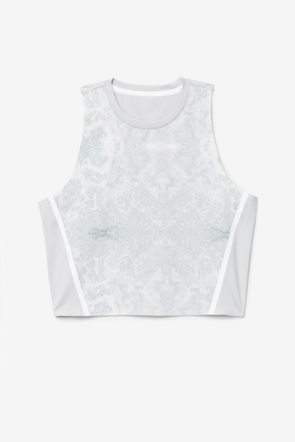 Fila Highrise/White Uplift Athletic Crop Top