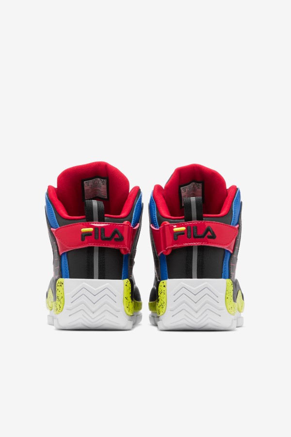 Men\'s Grant Hill 2 Black/Blue/Red Fila