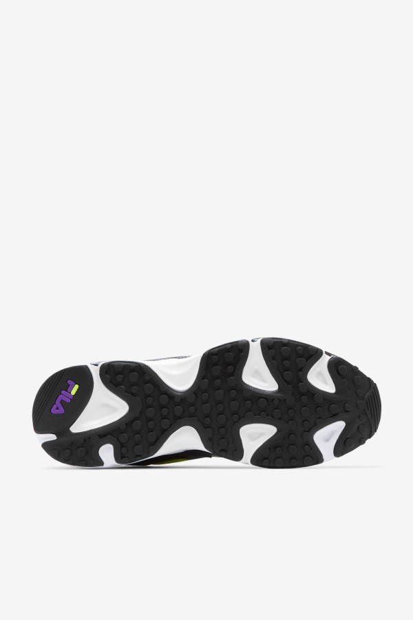 Black/White/Purple Fila Men\'s Ray Tracer Apex