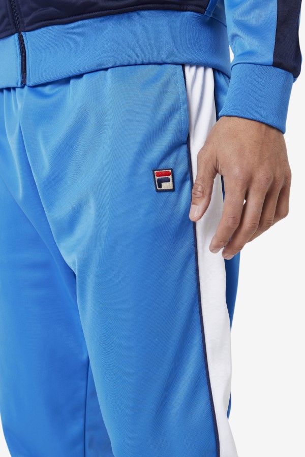 Elijah Track Pant Strong Blue/White/Navy Fila