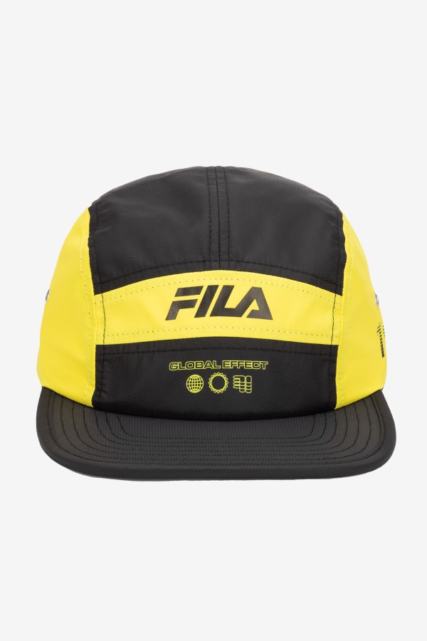 5 Panel Camper Hat Fila Lime Punch/Black