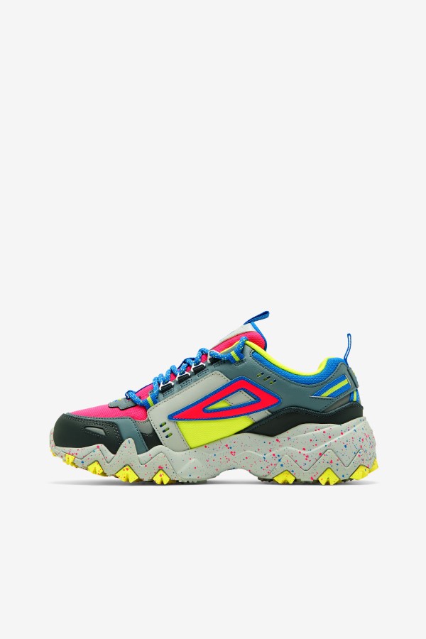 Pink Glo/Monument/Blue Fila Women\'s Oakmont TR