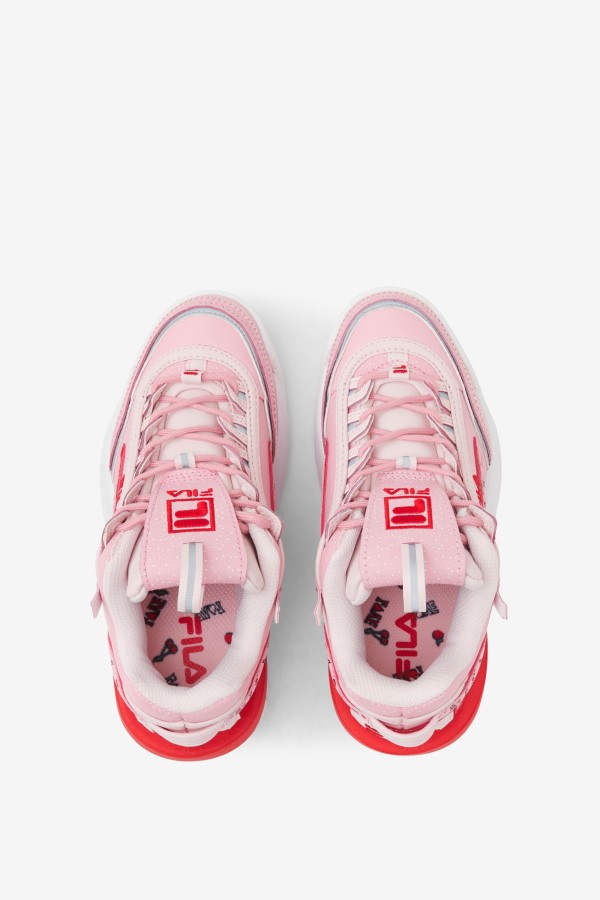 Fila Pink/Coral Blush/White Big Kids\' Disruptor 2 Exp