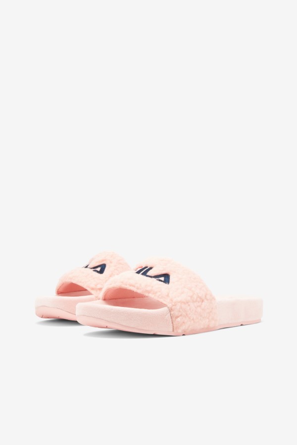 Women\'s Fuzzy Drifter Fila Pink/Navy/Red