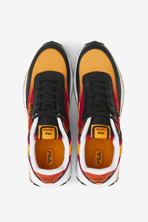 Fila Men\'s Renno Black/Red/Gold