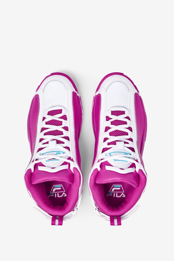 Fila Women\'s Grant Hill 2 Pink Glo/White/Bluefish