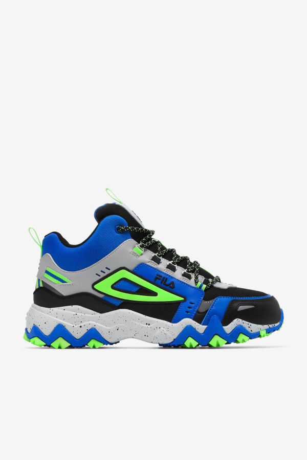 Fila Men's Oakmont Tr Mid Black/High Rise/Blue