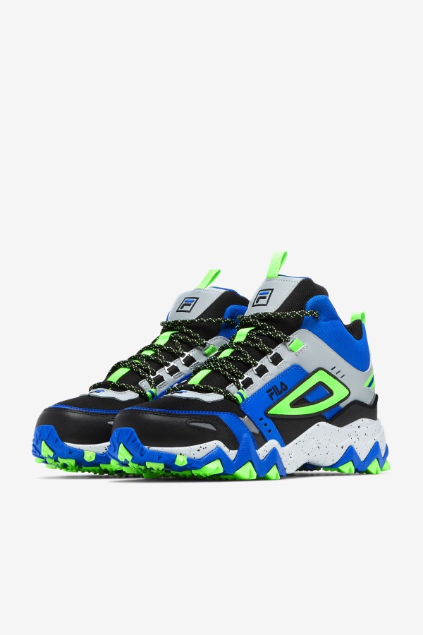 Fila Men\'s Oakmont Tr Mid Black/High Rise/Blue